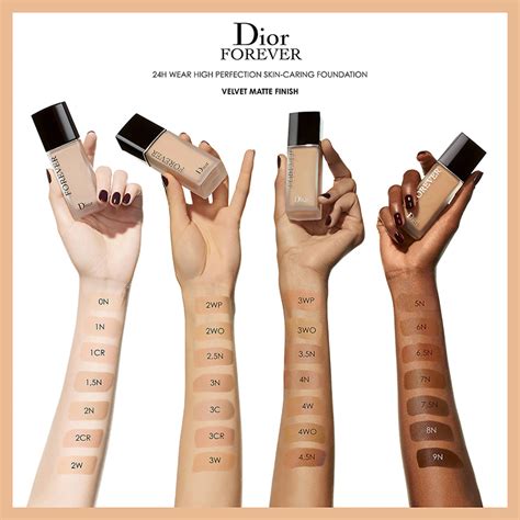 dior forever foundation shades|dior foundation forever matte reviews.